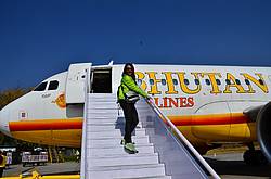Flug nach Bhutan 