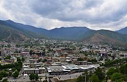 In der Stadt Thimphu leben über 80.000 Bhutaner