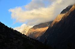 Oktober und November sind klimatisch sehr gut geeignet für Trekkingtouren in Bhutan 