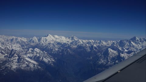 Unique flight experience: Enjoy spectacular views of the Himalayan mountains during the flight to Paro Airport.