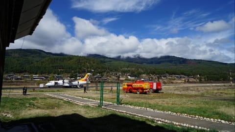 The new Domestic Airport in Jakar - Bumthang shortens car journeys by around 2 days