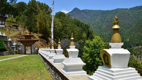Chorten und Stupas in Bhutan 
