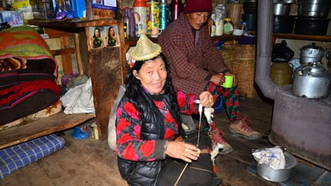 Homestay in Laya Bhutan 