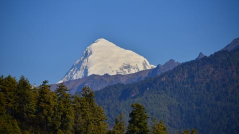 Chomolhari - Mt. Jomolhari von Paro Bhutan
