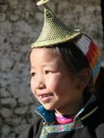 Laya Kind auf dem Trek 